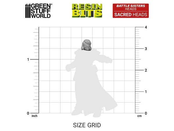 DakkaDakka - Battle Sisters of Repentance Sacred Heads (16pcs)