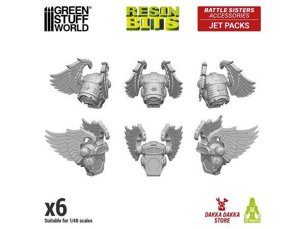 DakkaDakka - Battle Sisters of Repentance - Jet Packs (6pcs)