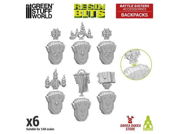 DakkaDakka - Battle Sisters of Repentance - Backpacks (6pcs)
