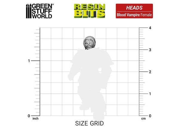 DakkaDakka - Blood Vampire Female Heads (10pcs)