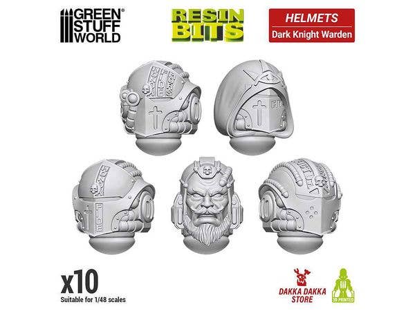 DakkaDakka - Dark Knight Warden Helmets (10pcs)