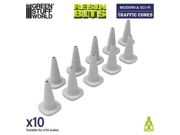 3D printed set - Traffic Cones