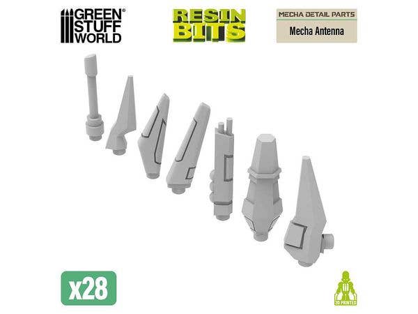 Mecha Detail Parts - Mecha Antennas (28pcs)