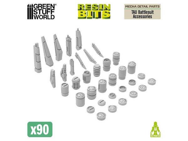 Mecha Detail Parts - TAU Battlesuit Accessories (90pcs)