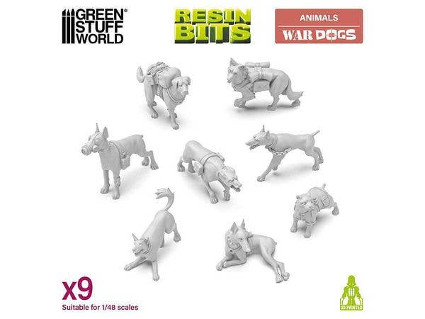 3D Print Set War Dogs (9pcs)