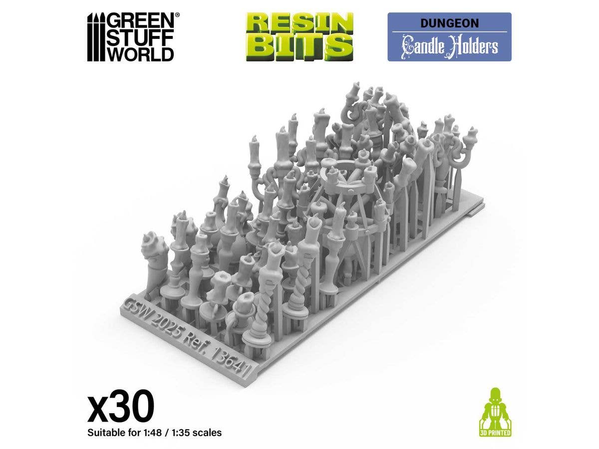 3D Print Set Candle Holders (30pcs)