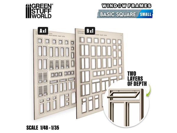 Miniature Window Frame Basic Square - Small