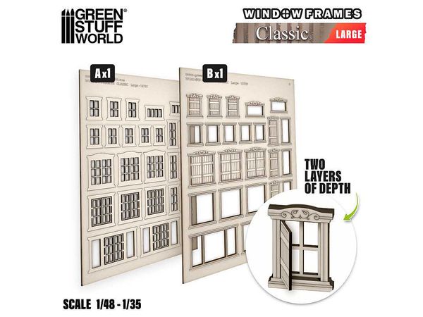 Miniature Window Frame Classic - Large