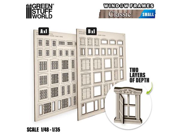 Miniature Window Frame Classic - Small