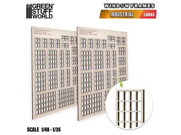 Miniature Industrial Window Frames - Large
