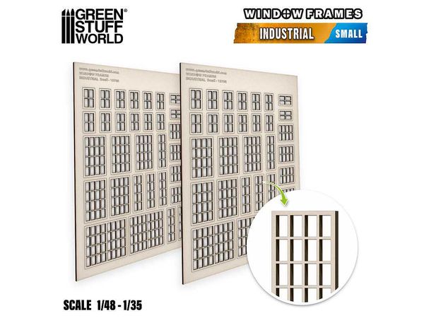 Miniature Industrial Window Frames - Small