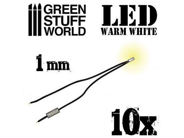 1mm LED Light Bulb Color (Warm White)