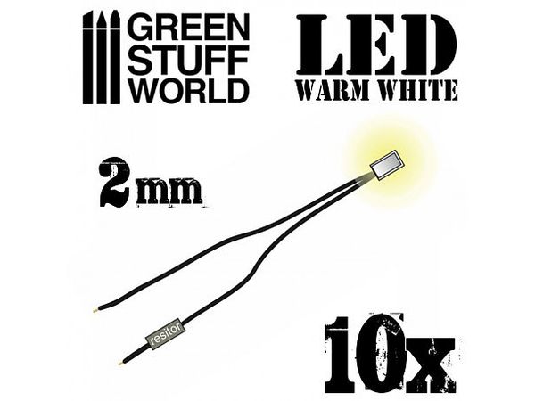 2mm LED Light Bulb Color (Warm White)