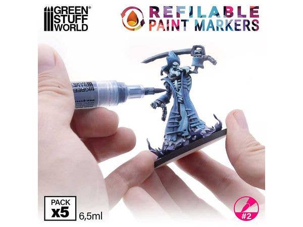 Refillable paint marker size 2