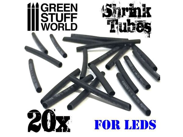 Heat Shrink Tube for LED Connection (20 Pieces)