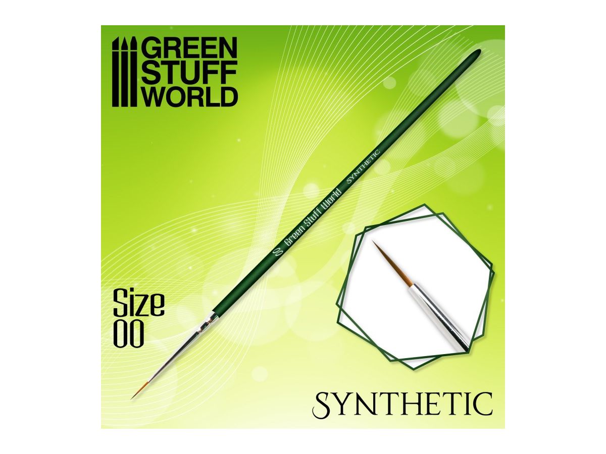 Green Series Synthetic Brush Size 00
