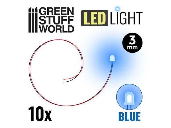 3mm LED Light Blue
