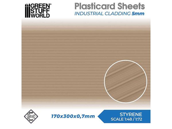 Plastic Sheet - Industrial Cladding 5mm Texture Sheet