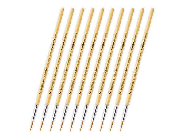 TABLETOP SERIES Synthetic Brush Set 2 (Pack of 10)