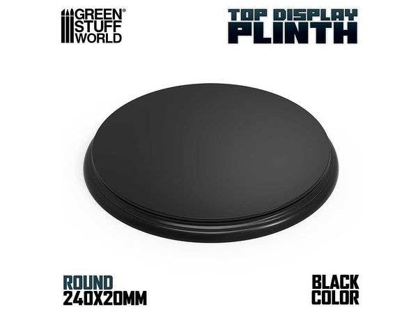 Round Top Display Plinth 240mm