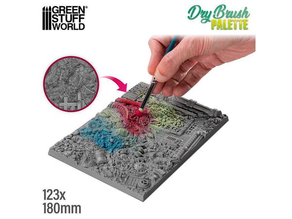 Drybrush texture palette