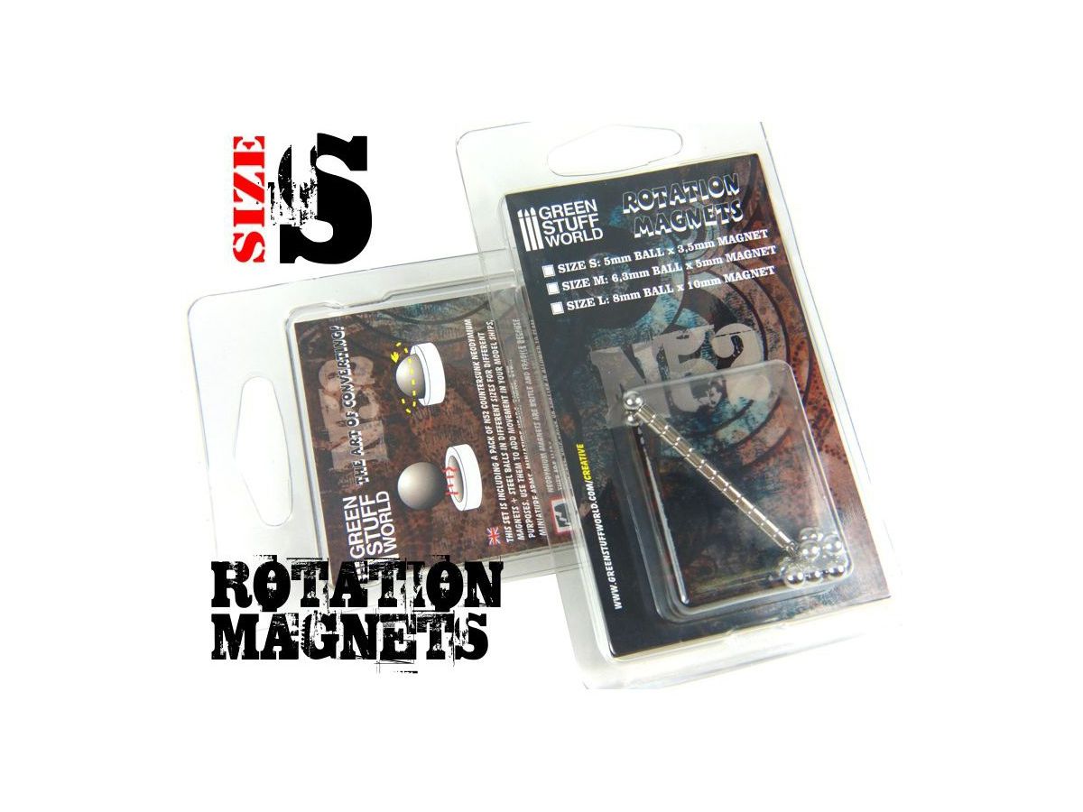 Free Joint Magnet Set S Size Rotation Magnets (N52)