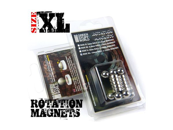 Free Joint Magnet Set XL Size Rotation Magnets (N52)
