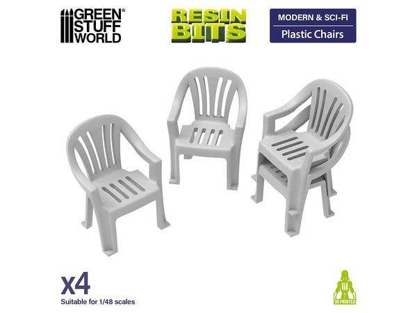3D printed set - Plastic Chairs
