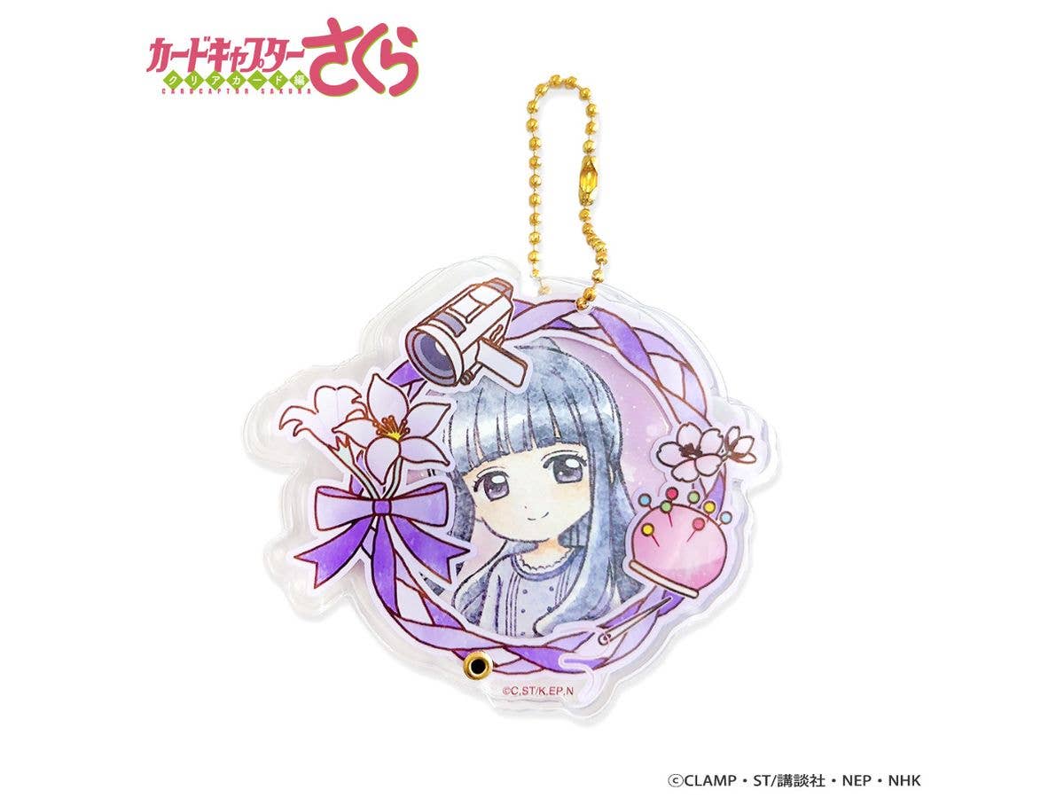Anime Cardcaptor Sakura Clear Card Arc: Acrylic Frame & Can Badge Set / Tomoyo