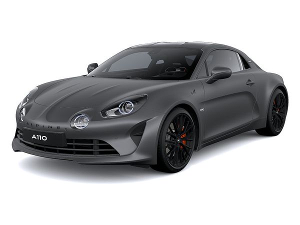 Alpine A110 S (Matte Gray) with Case & Base