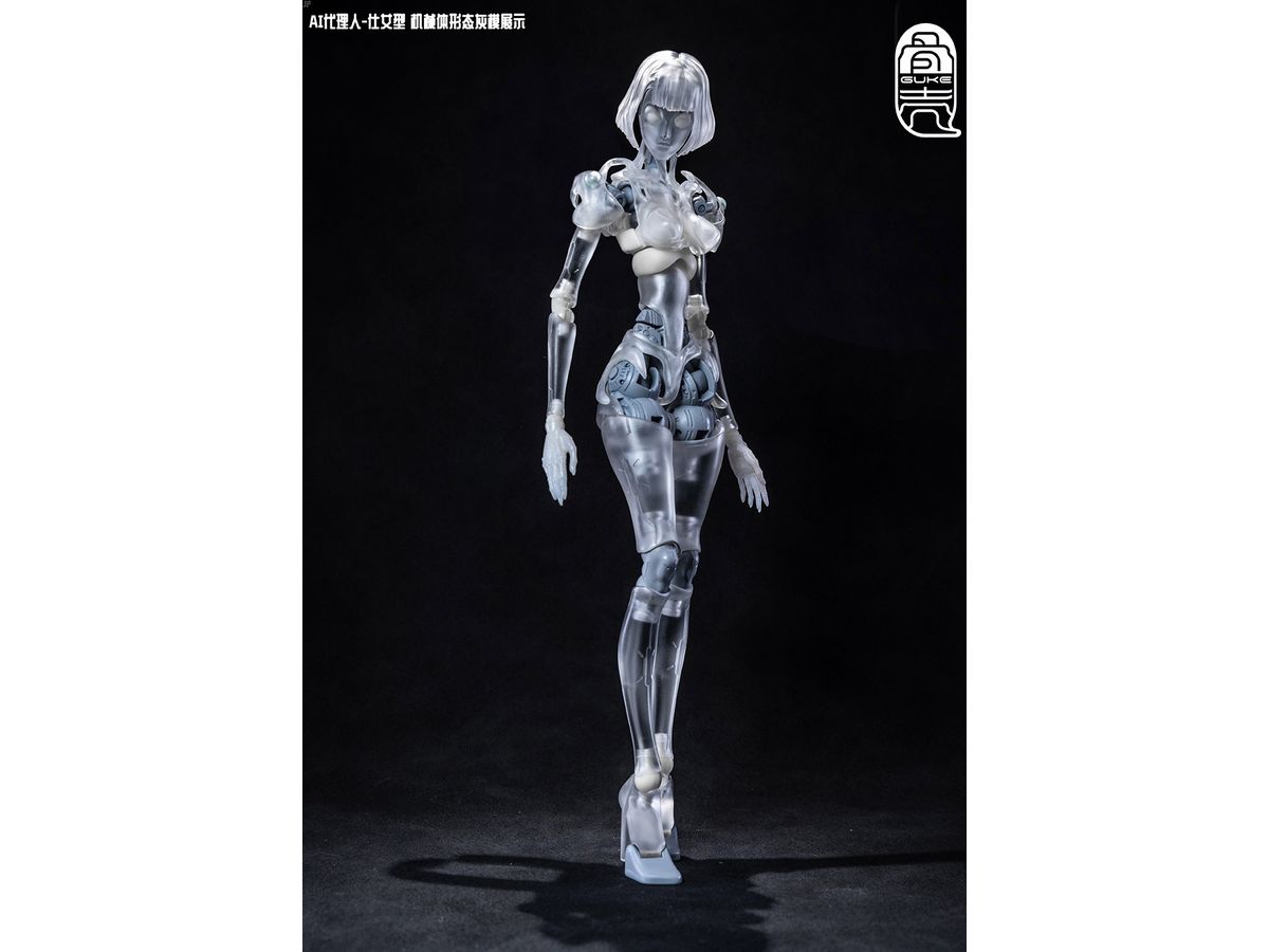 GK01FEC1 AI Agent Maiden Type C1 Transparent Ver. Movable Figure Body