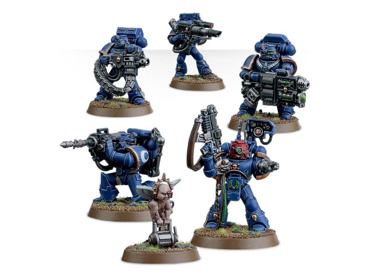 Warhammer Space Marine Devastator Squad