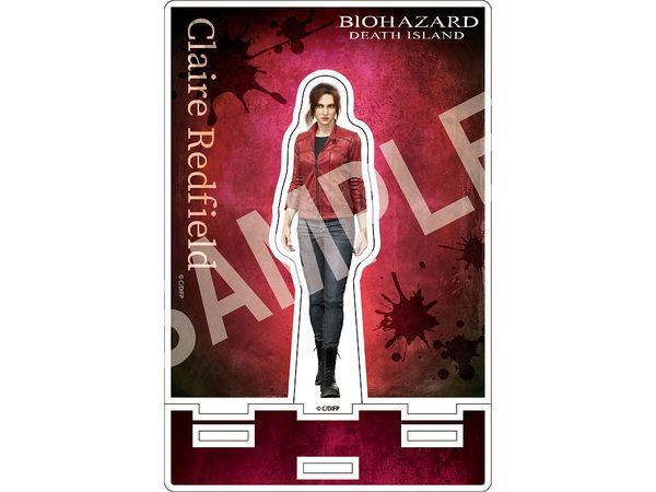 RESIDENT EVIL: DEATH ISLAND: Cutout Acrylic Stand Claire Redfield