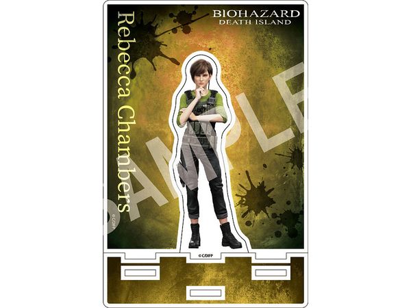 RESIDENT EVIL: DEATH ISLAND: Cutout Acrylic Stand Rebecca Chambers