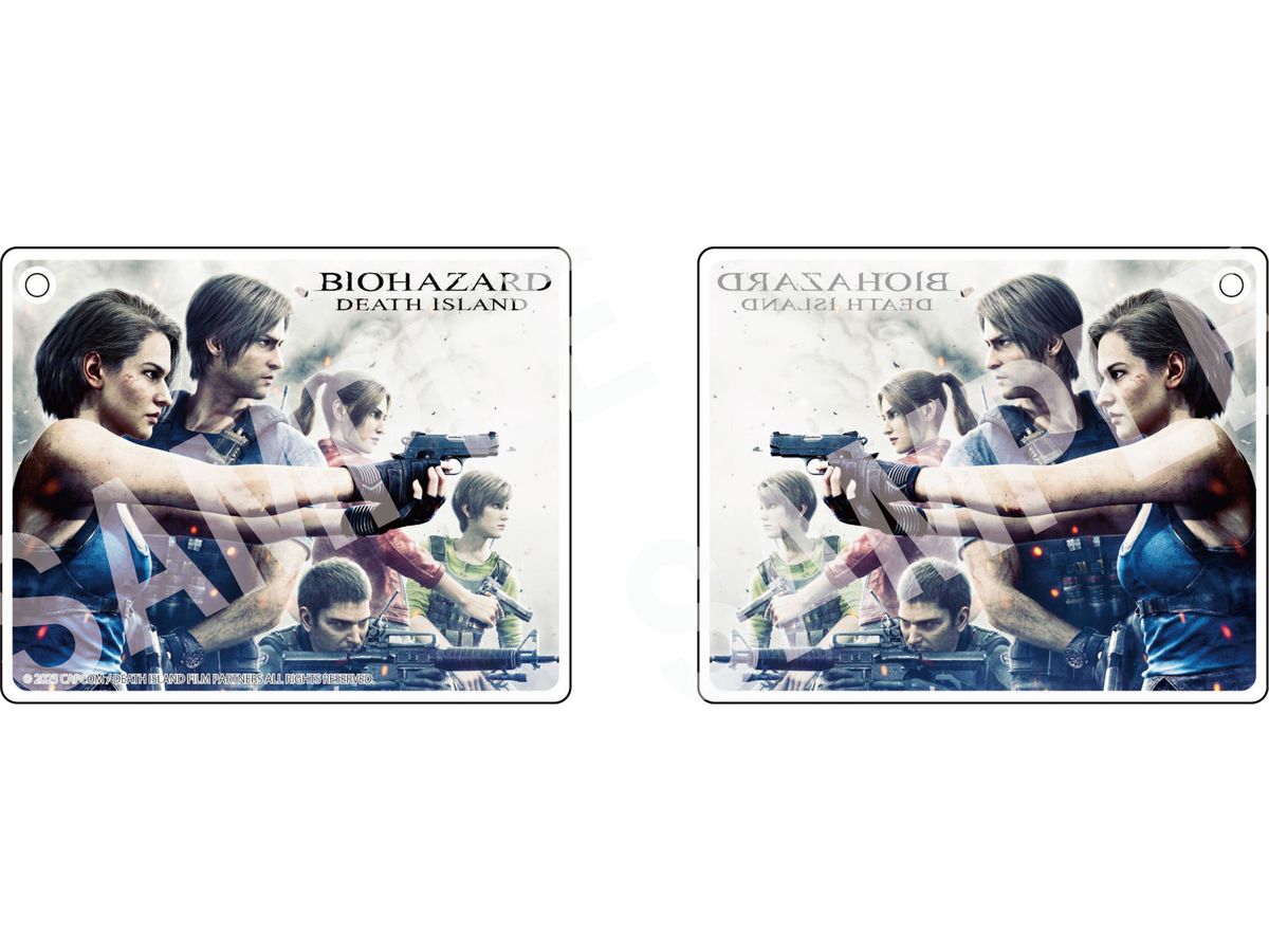 RESIDENT EVIL: DEATH ISLAND: Clear Keychain B