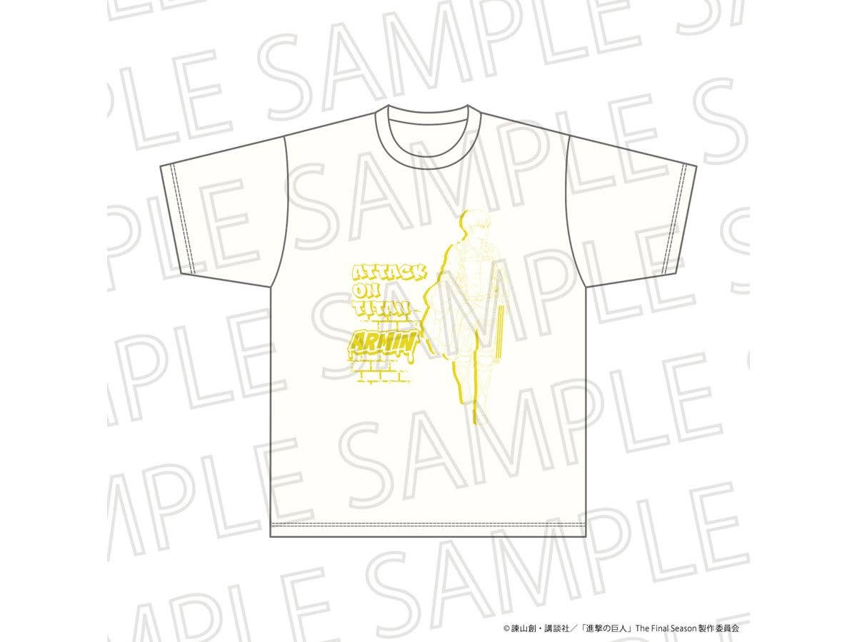 TV Anime Attack on Titan The Final Season - Oversized T-Shirt - Armin Arlert - Size L