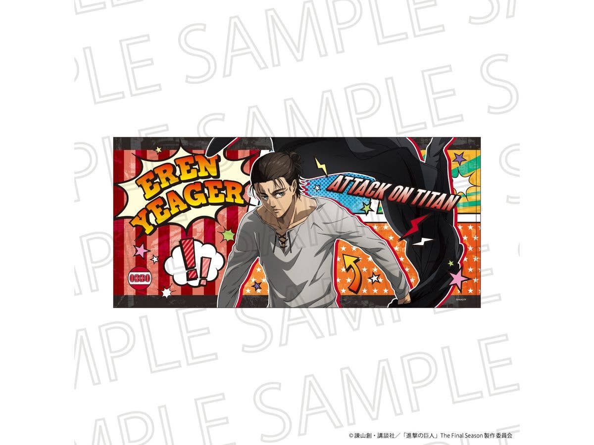 TV Anime Attack on Titan The Final Season - Large Towel: Eren Yeager
