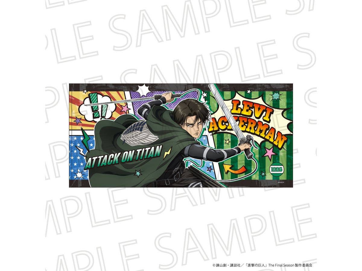 TV Anime Attack on Titan The Final Season - Large Towel: Levi Ackerman