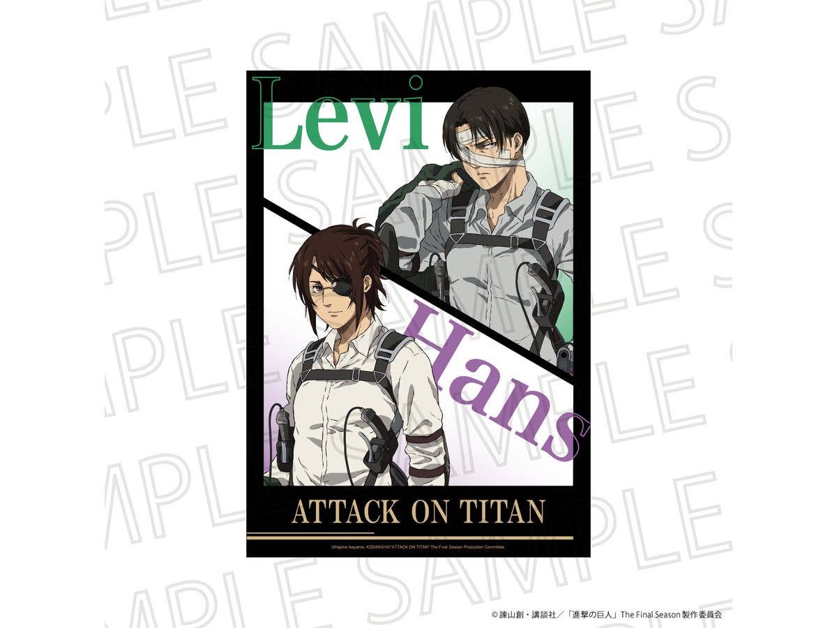 TV Anime Attack on Titan The Final Season - Large Clear Poster: Group Shot B