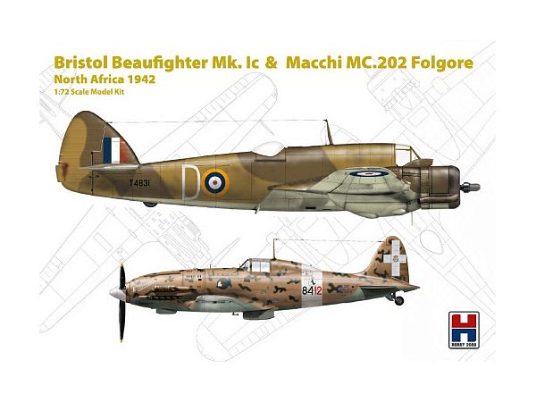 Bristol Beaufighter Mk.IC & Macchi MC.202