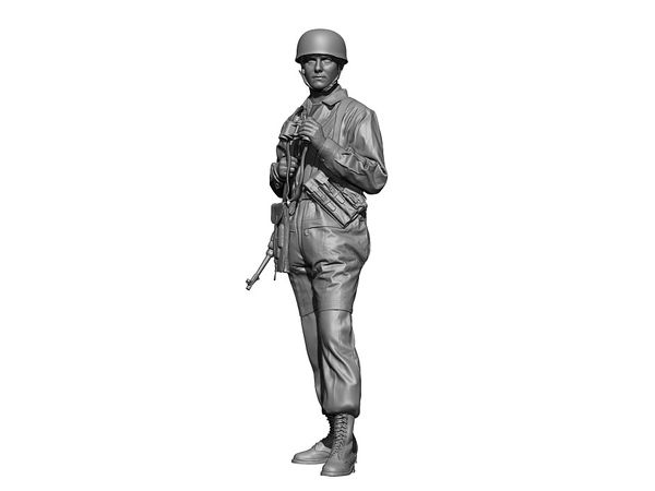WWII German Fallschirmjager #2 Inspecting the Battle Situation