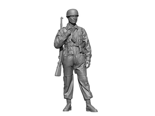 WWII German Fallschirmjager #5 Rifleman Resting