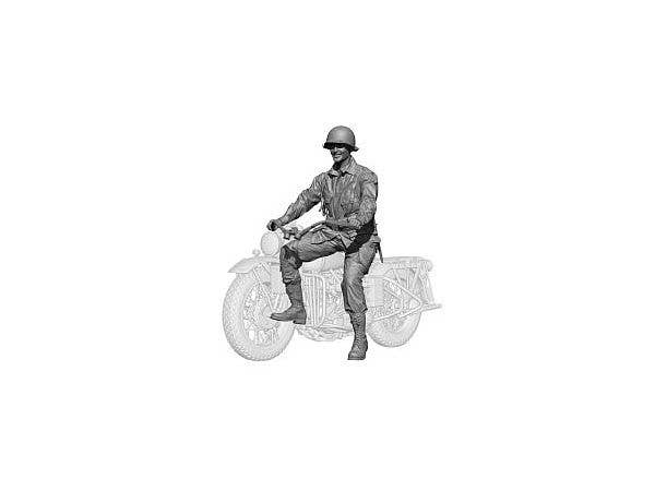 WWII US Airborne Division Rider of the Iron Horse (Figure Only)