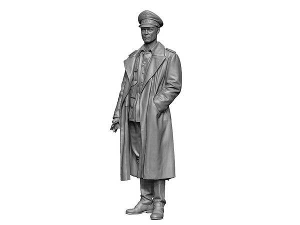 WWII German Wehrmacht Officer in Coat