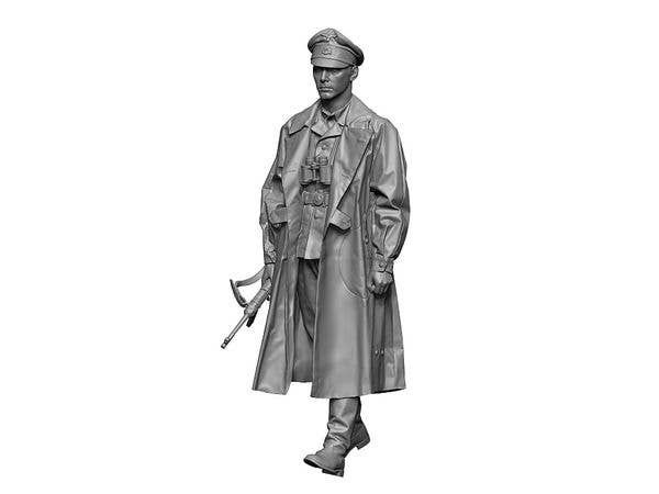WW2 German SS Officer (Raincoat Ver)