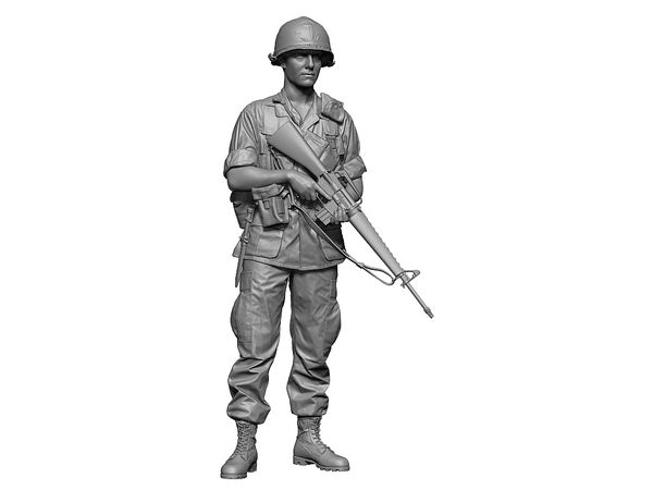 Vietnamwar U.S rifleman