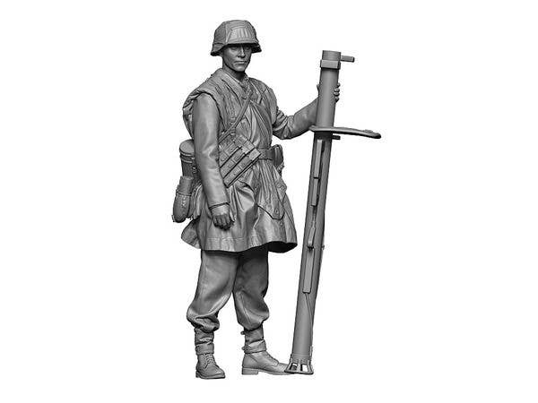 WW2 SS Panzer Schreck Gunner