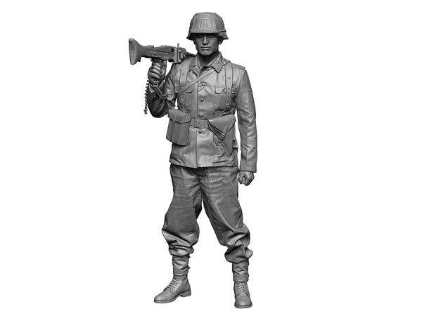 WW2 SS mg42 Gunner Normandy #1