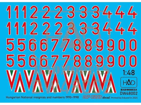 Hungarian National Insignias and numbers 1990-1998