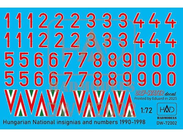 Hungarian National Insignias and numbers 1990-1998